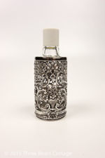 Robert Pringle & Sons Pierced Sterling Silver Scent Bottle Holder