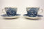 Salem China Colonial Village Cups and Saucers