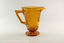 Sowerby Amber Glass Jug