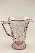 Sowerby Flint Glass Jug