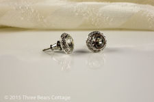 Swarovski Crystal Angelic Stud Earrings