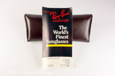 Ray-Ban USA Bausch & Lomb Ebony Premier Traditionals Style E-1 Sunglasses