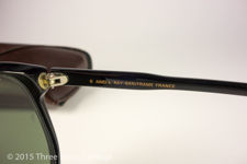 Ray-Ban USA Bausch & Lomb Ebony Premier Traditionals Style E-1 Sunglasses