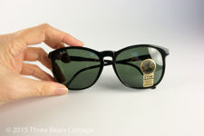 Ray-Ban USA Bausch & Lomb Ebony Premier Traditionals Style E-1 Sunglasses