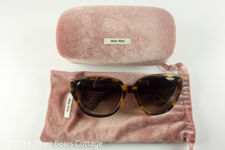 Miu Miu Tortoiseshell Cats Eye Sunglasses