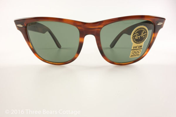 Ray-Ban USA Bausch & Lomb Tortoise "Wayfarer II" Sunglasses