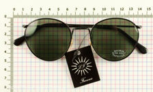 Linda Farrow Rounded Aviator Sunglasses