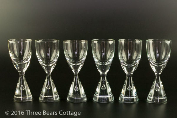 Holmegaard Princess Single-Shot Glasses