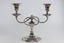 Sterling Silver Two Light Adams Style Candelabra