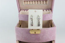 Edinburgh Silver Art Nouveau Earrings