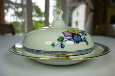 British Anchor Pottery Blackthorn Serving Dish With Lid