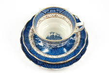Real Old Willow Cup, Saucer and Plate Trio