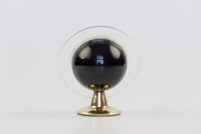 French Space Age Ringed Planet Desk Thermometer