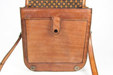 Large Leather Saddle Bag