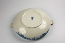 Windsor Clarence Blue & White Serving Dish With Lid