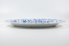 Royal Crown Derby "Derby Peacock Blue" Oval Platter