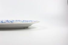 Royal Crown Derby "Derby Peacock Blue" Oval Platter