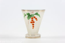 Hand Painted Frosted Shot Glasses