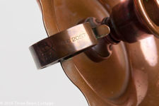 Henry Loveridge Copper Candlestick Holder
