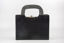 Elbief Black Leather Handbag