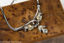 Coro Rhinestone Drop Pendant Necklace