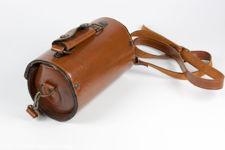 Small Leather Barrel Shoulder and Hand Bag