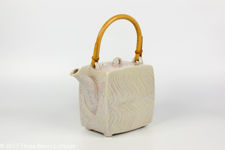 David J White Small Square Teapot