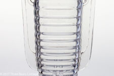 Val St. Lambert "Marcelle" Glass Celery Vase