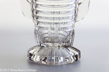 Val St. Lambert "Marcelle" Glass Celery Vase