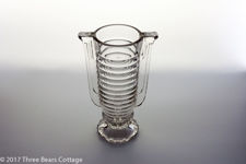 Val St. Lambert "Marcelle" Glass Celery Vase