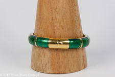 Monet Green Basse Taille Bangle