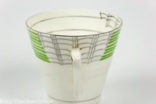 Cartwright & Edwards Art Deco Bone China Trio