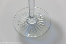 Val St. Lambert Berncastel Cut Crystal Wine Glasses