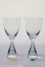 Kastrup Holmegaard Princess Large Wine Glasses