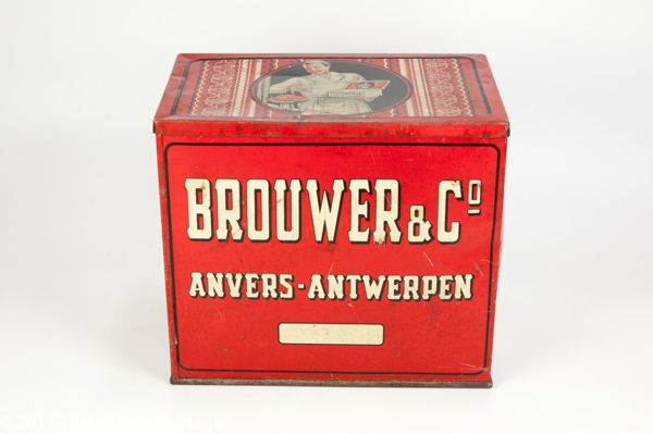 Brouwer & Co 1930s Belgian Tin