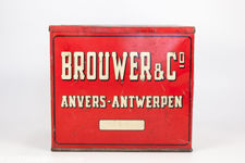 Brouwer & Co 1930s Belgian Tin