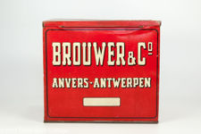 Brouwer & Co 1930s Belgian Tin