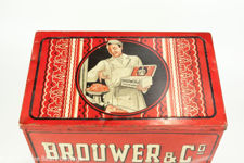 Brouwer & Co 1930s Belgian Tin