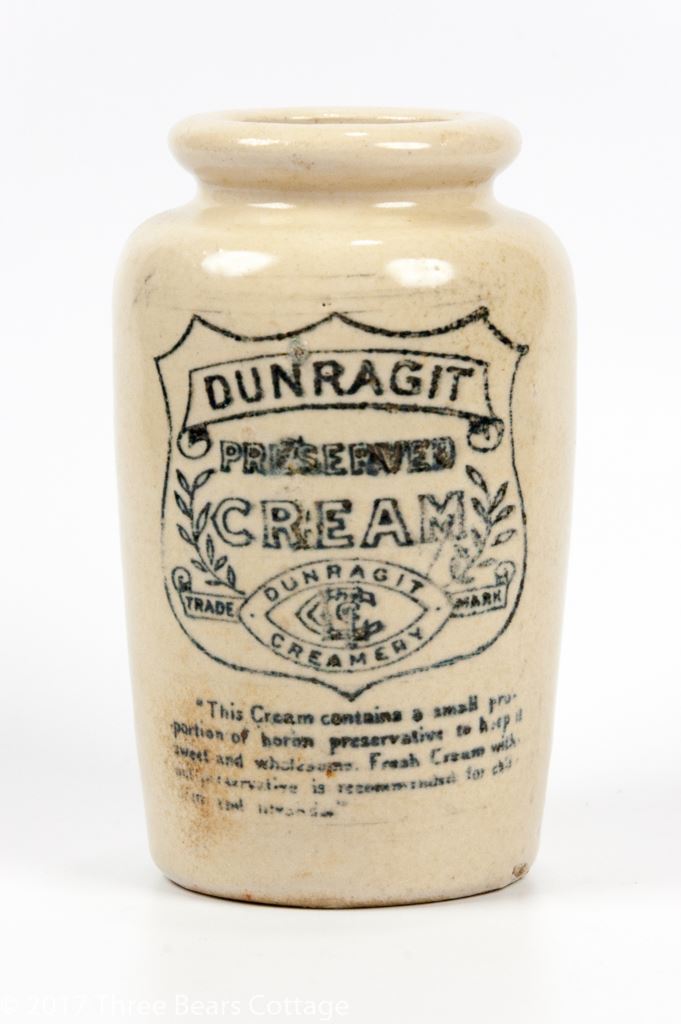 Large Dunragit Dairy Stoneware Cream Pot At 3bc Vintage Shop