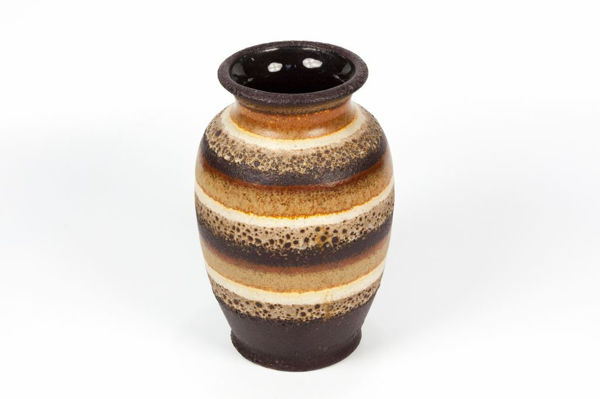 Dümler and Breiden Striped Earth Tone Vase