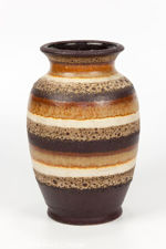 Dümler and Breiden Striped Earth Tone Vase