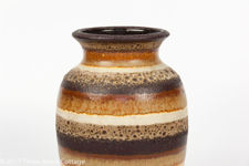 Dümler and Breiden Striped Earth Tone Vase