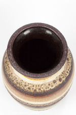 Dümler and Breiden Striped Earth Tone Vase