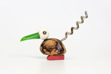 Tagua Nut Parrot Corkscrew