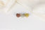 Monet Tricolour Heart Brooch