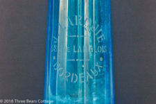 J Larquie Bordeaux Blue Glass Soda Siphon