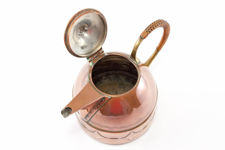 WMF Art Deco Copper and Brass Kettle
