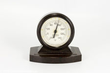 Rototherm Brown Bakelite Dual Scale Desk Thermometer