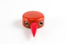 Tagua Nut Bird Bottle Stopper With Pourer