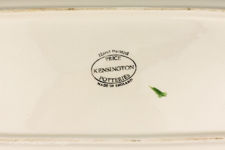 Price & Kensington Blue Sheep Design Rectangular Serving Dish